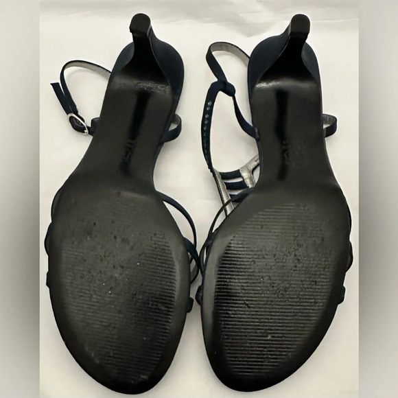 Papell Studio Women’s Navy Heel Sandals Size 11 - Picture 5 of 6